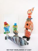 Murano clowns,