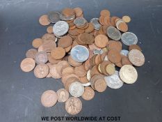 An amateur collection of UK coinage to include four £5 modern crowns,