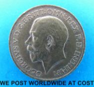 A 1912 George V gold full sovereign