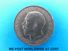 A 1912 gold full sovereign