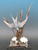 Albany Fine China Company figure of a Swallow certificated no 190 (39cm tall)