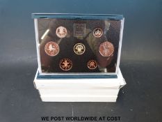 Three deluxe coin sets 1988 x 2 and 1991