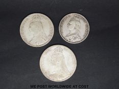 An 1889 Jubilee Victorian crown,