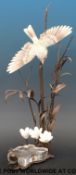 Albany Fine China Company figure of a Warbler certificated no 147 (42cm tall)