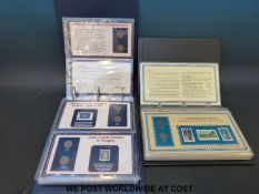 A ring binder containing 100 years of U.S.