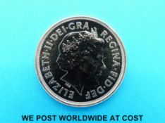 A 2005 gold full sovereign modern one year only 'George and Dragon' reverse