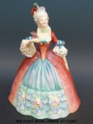 A Royal Doulton figure 'Georgiana' HN2093