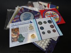 Ten Royal Mint UK brilliant coin sets (no 1996) 1990-2000
