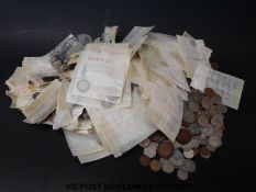 A large amateur collection of largely UK coinage, with a small quantity of overseas and medal coins,