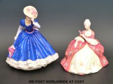 Two Royal Doulton figurines 'Wistful' HN2396 and Figure of the Year 'Mary' HN3375