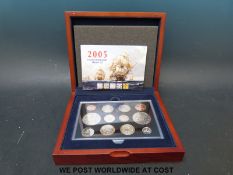 A 2005 UK Royal Mint Executive proof coin set,