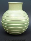 A Keith Murray for Wedgwood bomb vase (16cm tall)