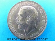 A 1927 gold full sovereign South Africa Mint