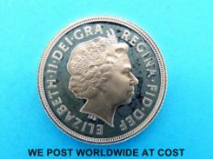 A 2005 gold full sovereign modern one year only 'George and Dragon' reverse