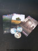 Three Celebration of Britain Olympics 2012 silver £5 crowns (with certificates) comprising Flying