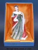 A boxed limited edition Royal Doulton figurine Queen Anne HN3141 from The Queens of The Realm
