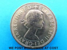 A 1967 gold full sovereign