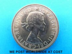 A 1965 gold full sovereign