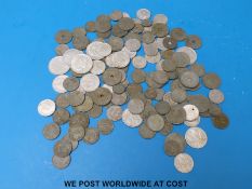 A tin of German French occupation coinage