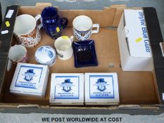 A quantity of Bristol related ceramics to include Pountney , Goss,