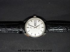Omega Seamaster Cosmic gentleman's automatic wristwatch with day and date aperture and two tone