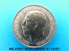 A 1924 gold full sovereign Melbourne Mint