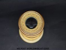 A 19thC French ivory and brass opera telescope marked Lemiere Brevete Du Roi Palais Royal No 6