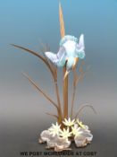 Albany Fine China Company figure of a Kingfisher certificated no.