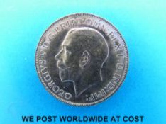 A 1920 gold full sovereign Perth Mint