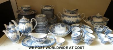 An extensive collection of Johnson Brothers Coaching Scenes dinner and tea ware,