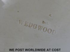 A 19th/20thC Wedgwood charger of unusually large proportions in a chintz pattern (57cm diameter)