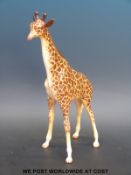 A Beswick large giraffe with original box