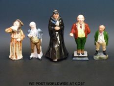 Three Pickwick figures by Royal Staffordshire,