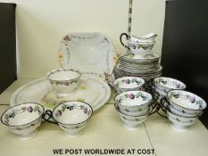 A collection of Shelley part tea sets,