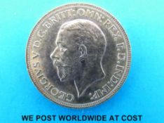A 1929 gold full sovereign South Africa Mint