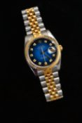 Rolex Oyster Perpetual Date Just gentleman's wristwatch with date aperture,