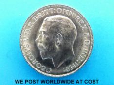 A 1925 gold full sovereign