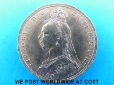 An 1891 Jubilee head gold full sovereign