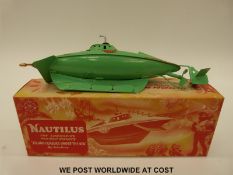 Sutcliffe Models tin plate clockwork Nautilus Submarine from Disney's 20,