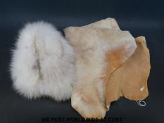 An Astrakhan style ladies fur cape,