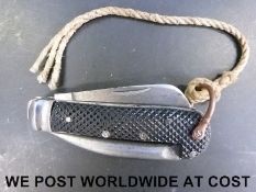 A army issue knife named with Sheffield maker and dated 1939 to blade