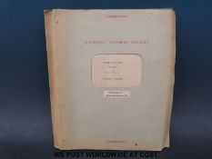 1962 Concorde technical proposal,