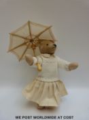 Steiff Original Teddy Bear 'Nora 32 Bear', 660771, 1025/1500, with cream mohair,