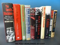 A collection of books relating to the Nazi period including Anthony Read,