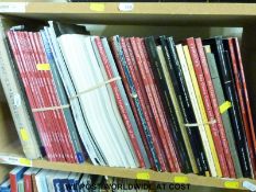 Approximately 50 Christie's and Sotheby's catalogues from between 1961 and 2010 about Fine Chinese