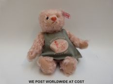 Steiff Original Steiff Club Event Teddy Bear 2006, 420580, with pale pink mohair, button to ear,