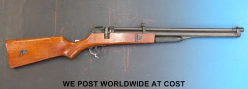 Un-named .22 air rifle with 24 shot rotating magazine, NVSN.