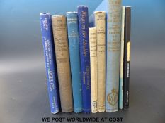 A collection of RAF interest books including 'Wings on her Shoulders' So Few and Bonkers' Battle