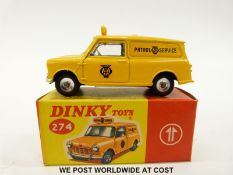 Dinky Toys diecast model AA Mini Van, 274, in original box.