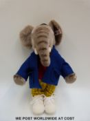 Steiff Original Teddy Bear Rupert Classic 'Edward Trunk' 653575 with grey mohair, button to ear,